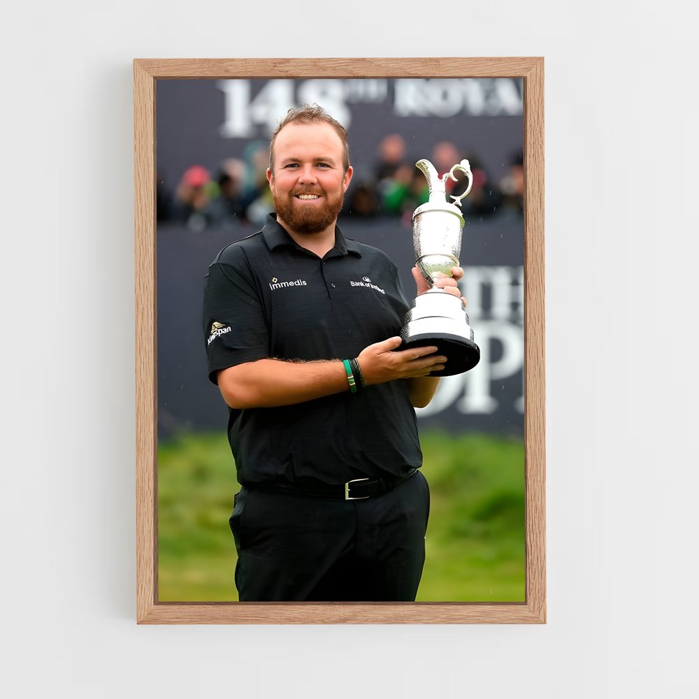Poster Shane et le Trophée – affiche Golf (vue 4)